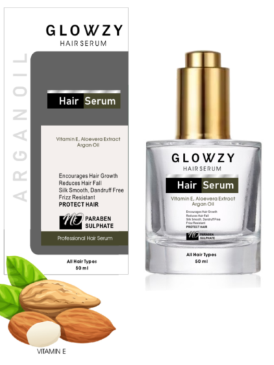 GLOWZY Hair Serum with Argan Oil